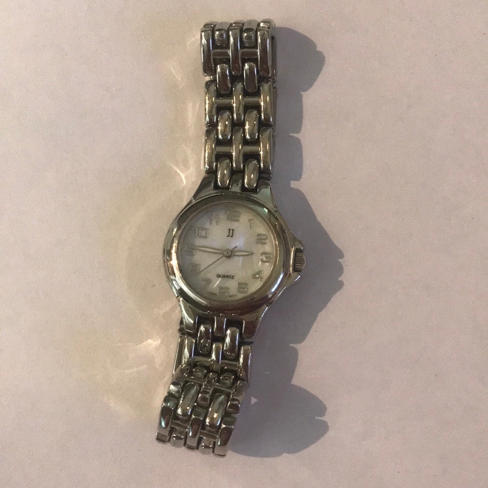 Silver Quartz Watch